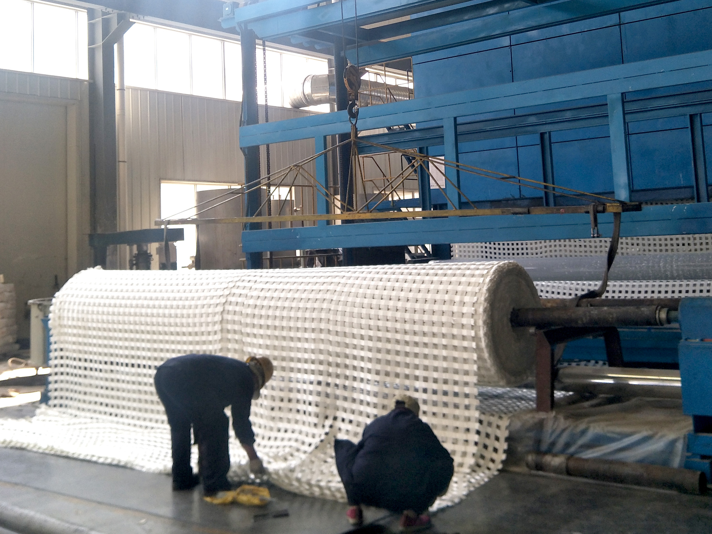 High-Strength Polyester Geogrid For
                    Mining